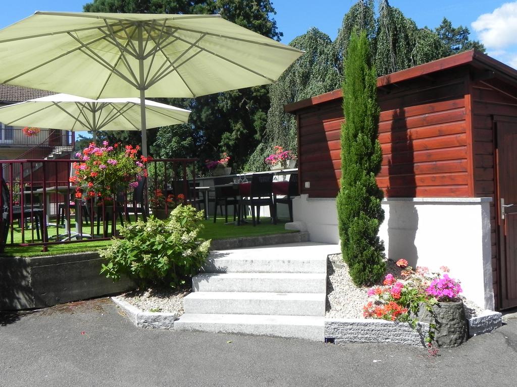 תאן Hotel Restaurant Le Moschenross מראה חיצוני תמונה